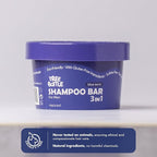 Tree Bottle Argan Oil + Bamboo Extract 3-in-1 Shampoo Bar for Men - For Hair, Beard & Body - Deep Clean, Nourishing & Frizz Control - Natural, Paraben & Sulfate-Free - Made in USA - 4.5oz