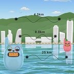 Qniglo Walkie Talkies for Kids Rechargeable, Christmas Birthday Gifts for Boys Girls Age 3-12, Kids Walkie Talkies with FM Radio for Adventure Game Camping Toys for 5 6 7 8 9 10 Year Old Teens Boy