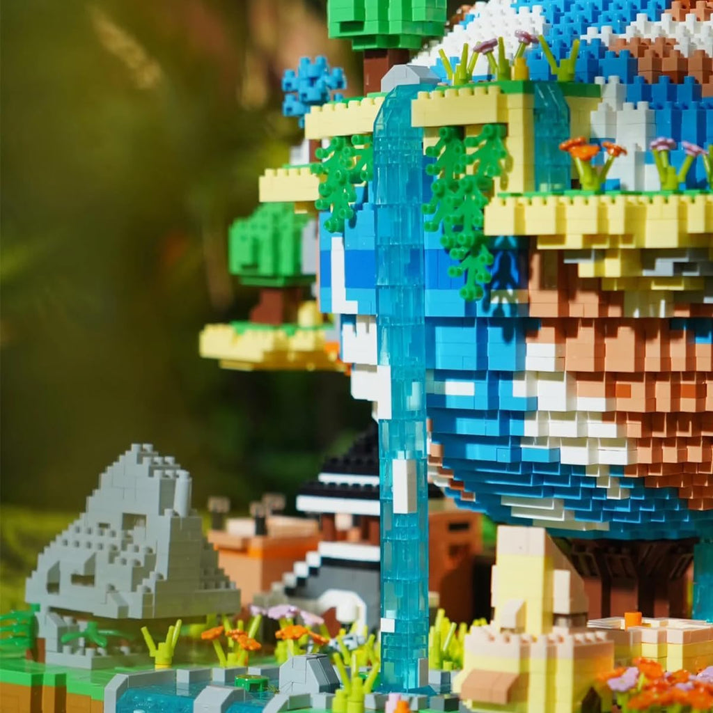 Architecture Global Village Micro Building Blocks Set（5452PCS） - Architectural Model Toys Gifts for Kid and Adult