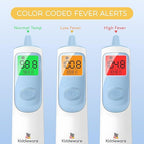 Ear and Forehead Baby Thermometer for Infants to Adults Termometro Digital Baby Stuff Instant Read Ear Thermometer for Kids or Touchless Forehead Thermometer