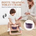 Potty Training Seat, Toddler Toilet Seat for Little Boys Girls, Potty Training Toilet with Urinals, Toddler Step Stool Ladder and Splash Guard