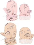 Toddler Gloves Kids Mittens Winter Warm Lined Fleece Gloves Waterproof Snow Baby Mitten for Boys Girls