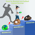 Ayeboovi Kids Outdoor Beach Pool Toys Toss and Catch Ball Set Upgraded Light UP Ball Yard Lawn Games for 3-10 Years Boys Girls Toddlers Easter Basket Stuffers-Green