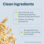 ATTITUDE Body Wash for Sensitive Skin with Oat, EWG Verified, Dermatologically Tested, Vegan, Fresh Apple Scent, 16 Fl Oz