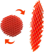 Fidget Worm Toy, Funny Pocket Fidget Toy, Resistance Fidget Toys Sensory Stress Anxiety Relief Toys (Green/Orange)