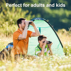 12X25 Mini Pocket Binoculars for Adults Kids, Small Compact Binoculars for Bird Watching, Opera Concert