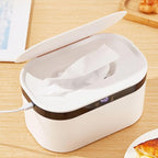 Baby Wipe Warmer with Nightlight Motion Sensor,Baby Wipe Warmer with Advanced Gentle Night Light Wet Wipes Warmer Diaper Wipe Warmer Keeps Wipes Warm and Moist for Baby Nursery