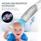 Bimirth Baby Hair Clipper with Vacuum - Hair Trimmer for Kids and Toddlers - Waterproof, Rechargeable, Cordless Hair Cutting Machine for Children (with Bag)