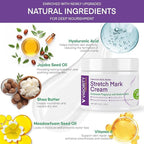 Stretch Mark Cream for Pregnant Women: Stretch Mark Treatment for Pregnancy - Belly Butter For Pregnant Women - Massage Lotion To Prevent And Repair Maternity Stretch Marks Scar - 4 Oz