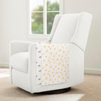 Delta Children 100% Cotton Flannel Baby Receiving Blankets for Girls and Boys – 30x30 Inches (Pack of 2), Safari Friends