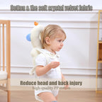 Feidoog Baby Head Protector Cushion Backpack with 3 Knee Pads for Walking & Crawling,Astronauts