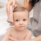 Comfy Cubs Muslin Baby Washcloths 10 Pack - Soft 6-Layer Cotton Wash Cloths for Sensitive Skin - 10"x10" Large, Gentle, Absorbent Infant Essentials for Newborn and Toddlers - Blush