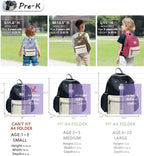 Toddler Backpack for Toddlers 1-2: Baby kids Backpack for daycare Boys Girls Not fit Folder