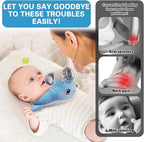 kornsurte Bottle Holder Pillow, Nursing Support Cushion for Bottle Feeding & Breastfeeding, Resolve Arm Soreness and Fatigue (Blue)