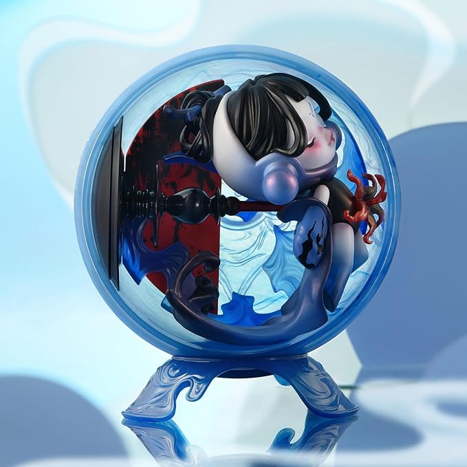 POP MART SKULLPANDA The Mirage Series Figures Blind Box Figures, Random Design Mystery Toys for Modern Home Decor, Collectible Toy Set for Desk Accessories, Single Box