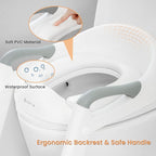 JASSONE® Potty Training Seat, Toddler Step Stool, 2 in 1 Toilet for Kids, Baby Seat with Splash Guard and Anti-Slip Pad for Boys Girls, Blue