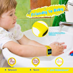 Potty Training Watch for Toddlers with Countdown, Magnetic Charging, Flashing Lights, Fun Music or Vibration Alerts - Waterproof Interactive Toilet Training Reminder for Boys & Girls Ages 2-9