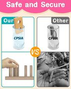 Montessori Toys for 1 2 Year Old Girl and Boy Birthday Gifts, Shape Sorter Wooden Toys for Toddlers Age 1-3 2-4, Learning Educational Sensory Stacking Toddler Puzzles