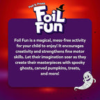 Skillmatics Foil Fun - Halloween, No Mess Art for Kids, Craft Kits, DIY Creative Party Activity, Trick or Treat, Gifts for Girls & Boys Ages 4, 5, 6, 7, 8, 9
