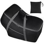 Infant Car Seat Travel Bag Fit Nuna Pipa All Model Car Seat and Base, Fit Doona Baby Stroller, Padded Car Seat Bags for Air Travel, Gate Check Bag with Side Pocket, 5 Protective Feet, Storage Bag