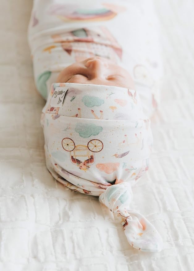Copper Pearl Large Premium Knit Baby Swaddle Receiving Blanket Enchanted