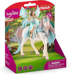 Schleich Bayala - 3 PC Fairy Toys Set - Eyela and Unicorn Figure Playset - Cute Fairy Doll and Fantasy Figurines for Girls and Boys - Magical Toys for Pretend, Imaginative Play - Kids Ages 5+ | 70569