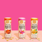 Serenity Kids 6+ Months Grain-Free Baby Puffs Snack - Baby & Toddler Snacks for 6+ Months - No Added Sugar & Gluten & Rice Free - BPA & Allergen Safe with Organic Cassava & Veggies - 1.5 Oz, 6 Pack