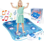 Frozen Toys Dance Mat for Girls - Electronic Dance Mat with Wireless Bluetooth for Children,Light Up LED Kids Musical Mat, Dance Floor Mat,Birthday Xmas Gifts for 3 5 7 9 10+ Year Old Girls Boys