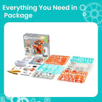 Sillbird Solar Robot Building Kit STEM Gift for Boys Aged 8-14, 15-in-1 DIY Science Educational Robotic Set, Solar or Battery Powered Toy for Kids Birthday with 212 Pieces