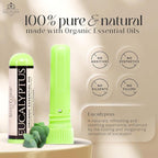 Eucalyptus Nasal Inhaler with Essential Oils for Adults - Natural Aromatherapy Stick for Breathing, Portable