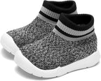 Engtoy Baby Shoes & Socks - Non-Slip Breathable Slippers with Soft Rubber Sole - Baby Boys & Girls Slip On Sneakers