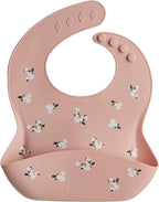 Loulou Lollipop Soft, Waterproof Silicone Feeding Bib for Babies and Toddlers