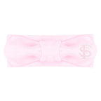 Creative Knitwear Florida State Seminoles Infant Girls Pink Solid Hair Knot Headband Embroidered Logo - Size Newborn - 4T