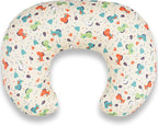 Nursing Pillow, Ergonomic C-Shape Breastfeeding Pillow for Breastfeeding & Bottle Feeding, Standard Size Breathable with Washable Cover, Hypoallergenic (0-18Months)