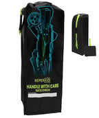 reperkid Umbrella Stroller Bag for Airplane Travel, Black and Green, 47" H x 15" W x 12" D, Fits Most Single and Double Umbrella Strollers – Premium Waterproof Cover, Adjustable Shoulder Strap