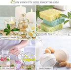 PHATOIL 3.38FL.OZ Coconut Fragrance Oils for Aromatherapy, Essential Oils for Diffusers for Home, Perfect for Diffuser, Yoga, Skin Care, DIY Candle and Soap Making - 100ml