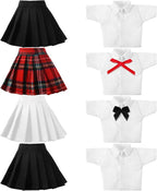 Bencailor 8 Pieces Summer Doll Clothes for 11.8 Inch Doll Accessories Shirt Skirts Dress Outfit Clothing for Birthday Gift(Classic)