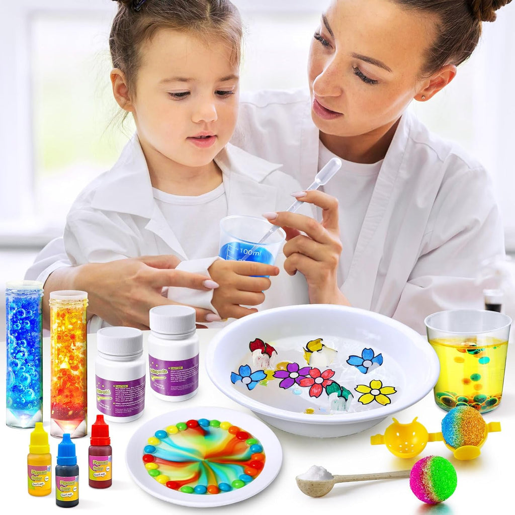 UNGLINGA 70+ Experiments Science Kit for Kids, Chemistry Set, Educational Toys Gifts Idea for Boys and Girls Birthday Christmas S.T.E.M Toy Project
