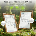 Weekly Pill Organizer Magnetic, Removable Pill Box 7 Day 1 Time a Day, Large Travel Pill Case, Week Once Daily Medication Dispenser, Medicine Container Holder for Supplement, Vitamin, Black