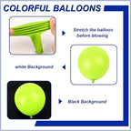 140pcs Light Green Round Balloons Different Sizes 18 12 10 5 Inch Latex Balloons for Arch Decoration Party Balloon Kit for Graduation Birthday Party Wedding Balloon Baby Shower Decoration