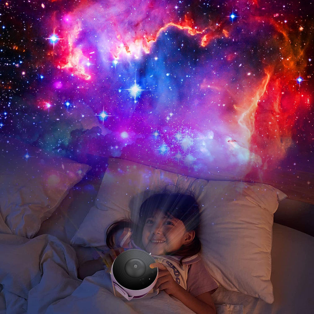 Planetarium Star Projector, Galaxy Projector,Realistic Starry Sky Night Light,4K Replaceable HD 13 Film Discs,for Kids Bedroom Ceiling Home Living Room Decor Birthday Gifts