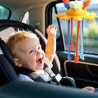 Baby Suction Toys Teething High Chair Toys - Baby Teething Chew Table Toy Silicone Teethers, Food Grade Silicon for 6 12 18 Months (Blue)