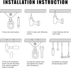 Heavy Duty Swing Hangers for Wooden Sets 2000 LB Capacity Hammock Hanger 360 Swivel Stainless Steel Swing Hardware Accessories 2 Packs for Porch Playground Yoga Heavy Bag