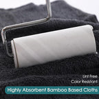 Wash Cloths 12 Pack, Reusable Makeup Eraser Towel, 13x13 inch Large Washcloths for Face and Body, Super Soft and Skin Friendly Face Towel on Sensitive Skin, Easy to Rinse Grey Facial Cleaning Cloths