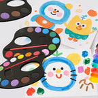 24 Pack Watercolor Paint Set Bulk, with 12 Vibrant Colors and 24 Brushes, Washable Water Color Paint Sets for Kids and Adults, Ideal Gift for Art Party Favors, School Classroom Supplies