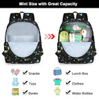 Accmor Toddler Backpack Leash, Mini Child Backpack with Anti Lost Wrist Link, Cute Kids Backpack Walking Harness for Outdoor Travel, Adorable Excavator Backpack Tether for Baby Boys Girls Ages 1-3