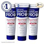 Welmedix Rapid Relief Diaper Rash Cream with Zinc Oxide, Hospital Grade Barrier Cream for Adults, and Babies with Fragile or Sensitive Skin (4oz Tube, Pack of 3)