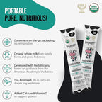 Voyager Toddler Milk On The Go, USDA Organic Shelf Stable Whole Milk Powder, Great for Travel, No Refrigeration, Gluten Free with No GMO's and No Antibiotics for Kids, 32 Sachets of 15g - 2 Pack