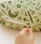 Nursing Pillow Covers 2 Pack, Breastfeeding Pillow Slipcovers Soft and Stretchy, Nursing Covers for Baby Girls Boys Newborn