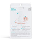 Munchkin Manual Breast Pump for Breastmilk, Food Grade Silicone, BPA Free, 4 Ounce - Portable Breastfeeding Essential for Expressing Milk at Home, Work, and On The Go, Clear/Pink